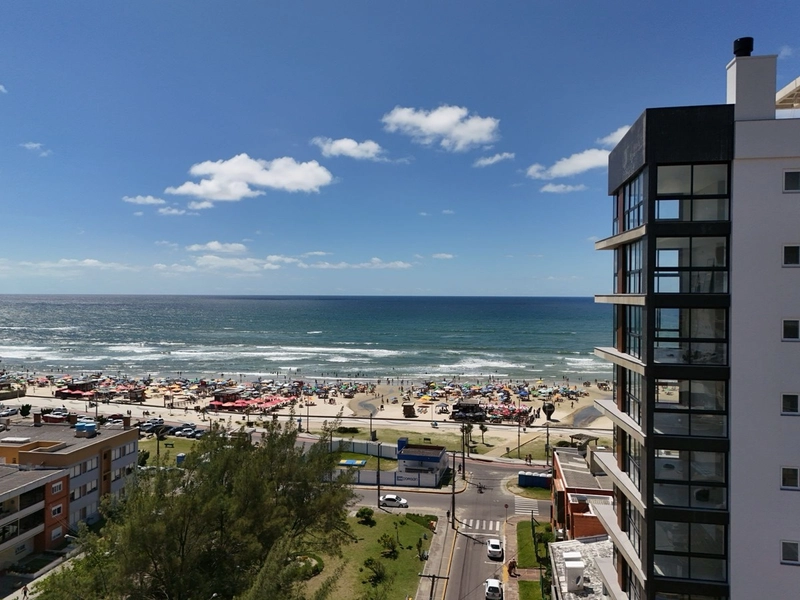 Apartamento com vista para o mar, NOVÍSSIMO, na Praça Flávio B!: 2ª foto da galeria de imagens do imóvel