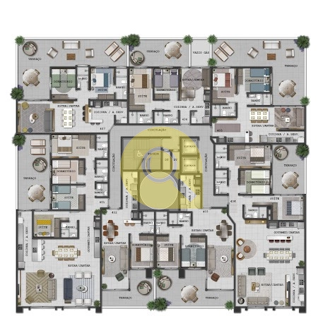 Apartamento com terraço de frente, em obra, em Capão da Canoa!: 21ª foto da galeria de imagens do imóvel