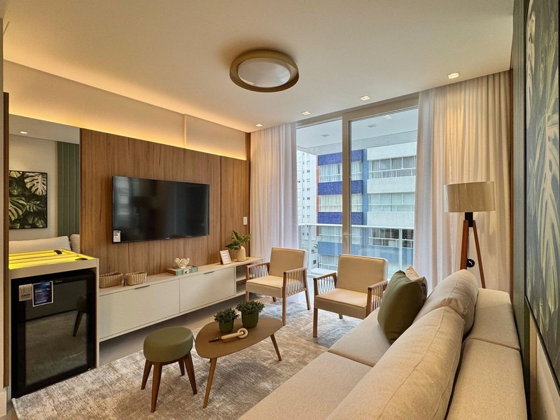 Apartamento de luxo, com sacada independente de frente, Navegantes!: 3ª foto da galeria de imagens do imóvel