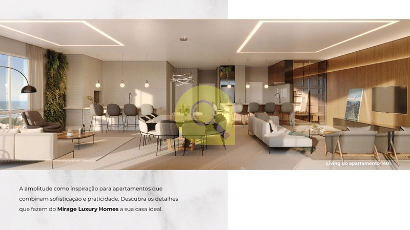 Apartamento de luxo, com sacada independente de frente, EM CONSTRUÇÃO!: 5ª foto da galeria de imagens do imóvel