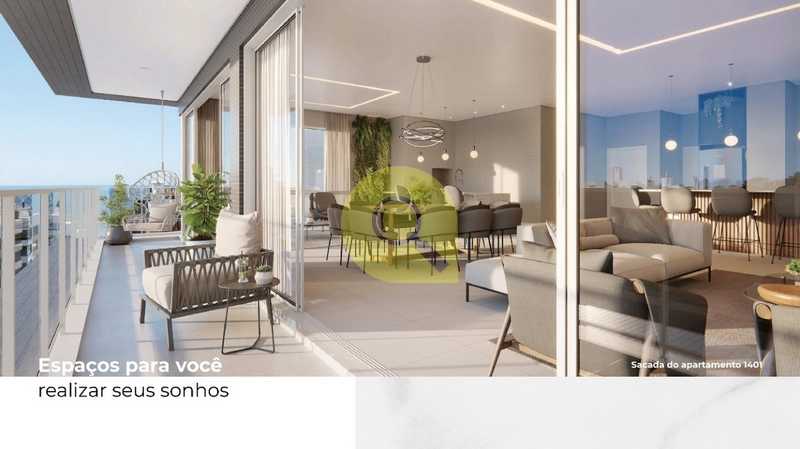 Apartamento de luxo, com sacada independente de frente, EM CONSTRUÇÃO!: 1ª foto da galeria de imagens do imóvel