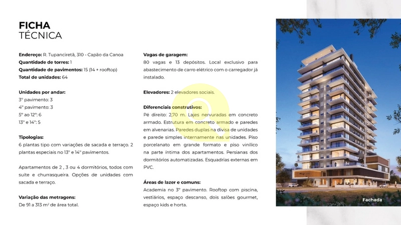 Apartamento de luxo, com sacada independente de frente, EM CONSTRUÇÃO!: 22ª foto da galeria de imagens do imóvel