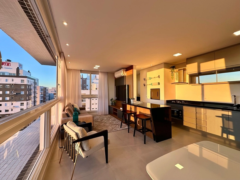 Apartamento decorado, 3 suítes, com área de lazer completa no rooftop!: 6ª foto da galeria de imagens do imóvel