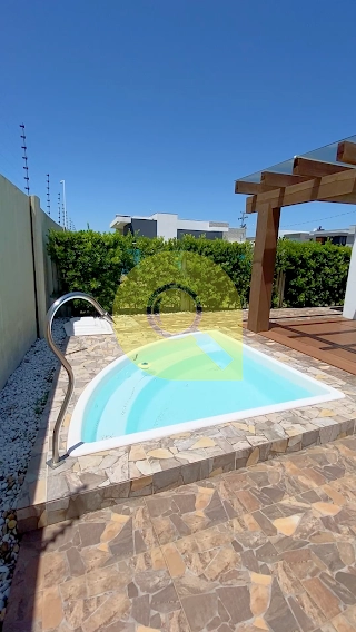 Residência plana, 4 suítes, com piscina, no Condomínio Malibu!: 9ª foto da galeria de imagens do imóvel