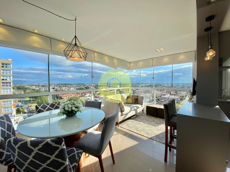 Apartamento decorado, com vista para o mar, na Zona Nova, em Capão!: 1ª foto da galeria de imagens do imóvel