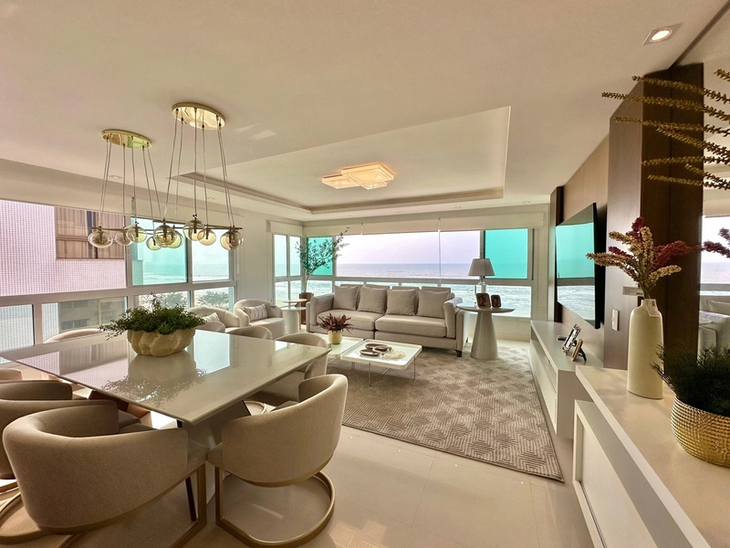 Espaçoso apartamento beira mar, com vista para o mar e lazer completo!: 2ª foto da galeria de imagens do imóvel