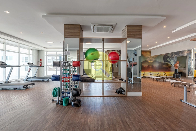 Apartamento decorado, de frente para linda Praça, edifício de luxo!: 53ª foto da galeria de imagens do imóvel