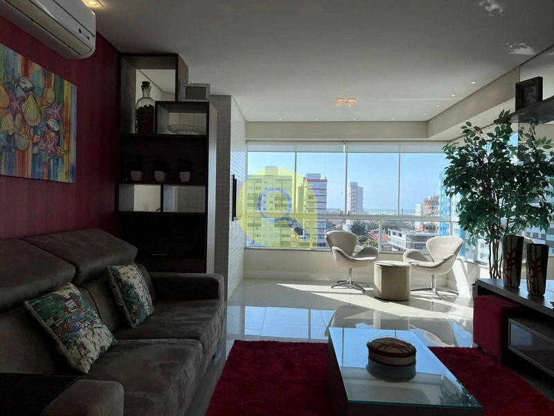 Apartamento decorado, de frente para linda Praça, edifício de luxo!: 13ª foto da galeria de imagens do imóvel