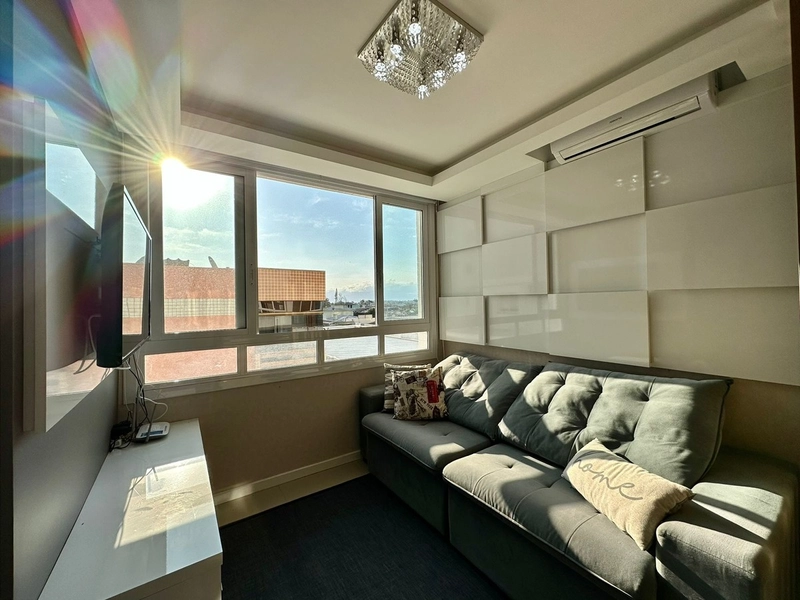 Apartamento decorado, com vista livre, no Navegantes!: 7ª foto da galeria de imagens do imóvel