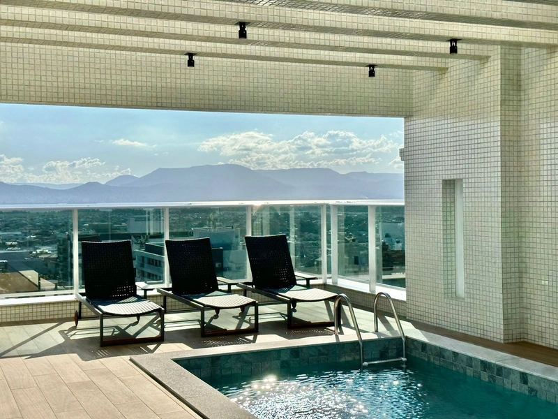 Apartamento de luxo, com vista para o mar, pertinho da praia!: 25ª foto da galeria de imagens do imóvel