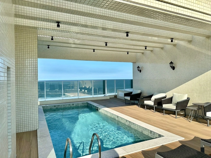 Apartamento de luxo, com vista para o mar, pertinho da praia!: 28ª foto da galeria de imagens do imóvel