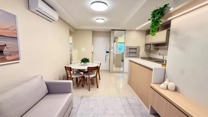Apartamento 2 dormitórios, com vista para Praça e lazer completo!
