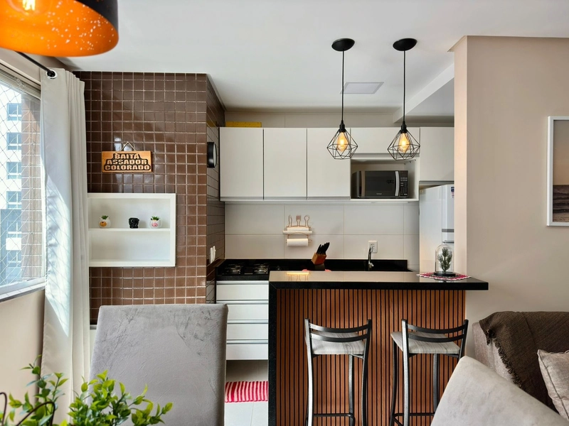 Apartamento 1 dormitório com box - DE FRENTE - perto da praia!: 3ª foto da galeria de imagens do imóvel