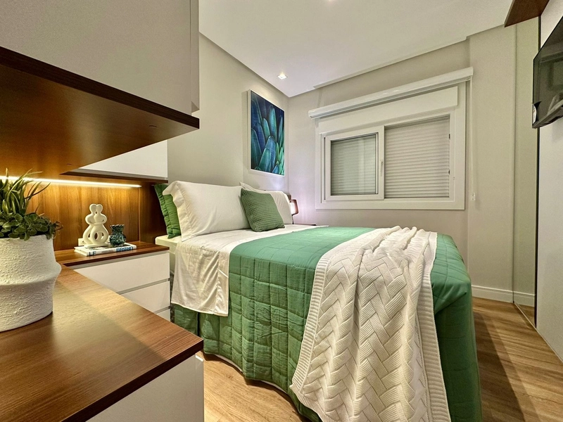 Apartamento novo, decorado, em luxuoso edifício recém entregue!: 12ª foto da galeria de imagens do imóvel