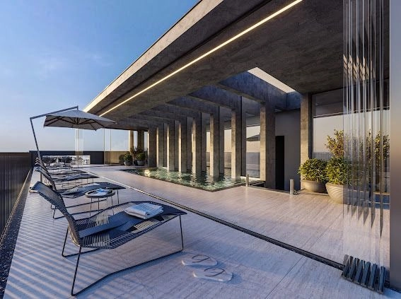 LOFT com área de lazer completa, no rooftop, EM CONSTRUÇÃO, em Capão!: 3ª foto da galeria de imagens do imóvel