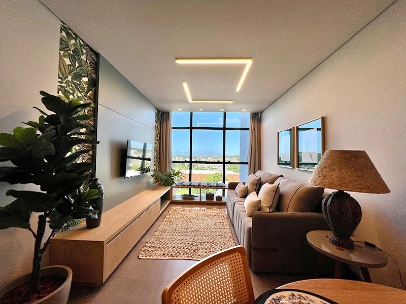 Apartamento 1 dormitório com 1 vaga na garagem, decorado, em Atlântida: 5ª foto da galeria de imagens do imóvel