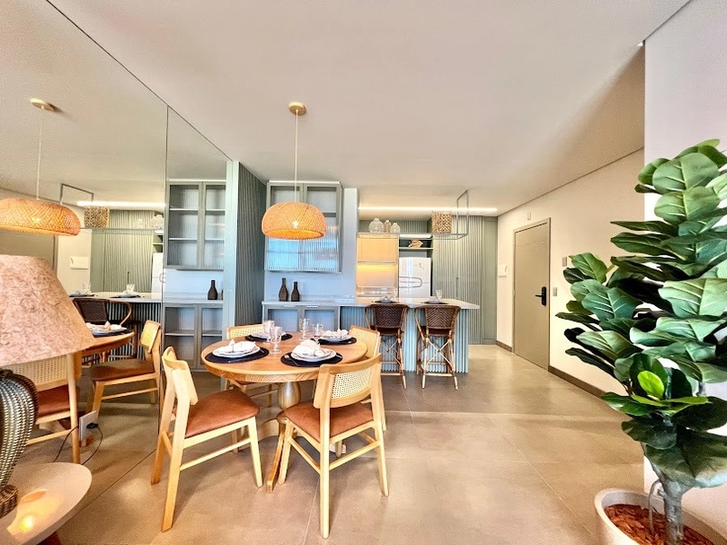 Apartamento 1 dormitório com 1 vaga na garagem, decorado, em Atlântida: 7ª foto da galeria de imagens do imóvel