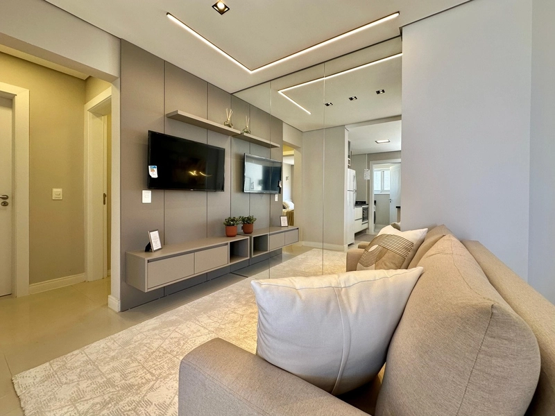 Apartamento 2 dormitórios, decorado, com lazer completo, perto do mar!: 9ª foto da galeria de imagens do imóvel