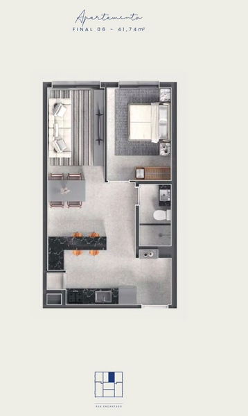 Apartamento 1 dormitório, EM CONSTRUÇÃO, em Capão da Canoa!: 4ª foto da galeria de imagens do imóvel