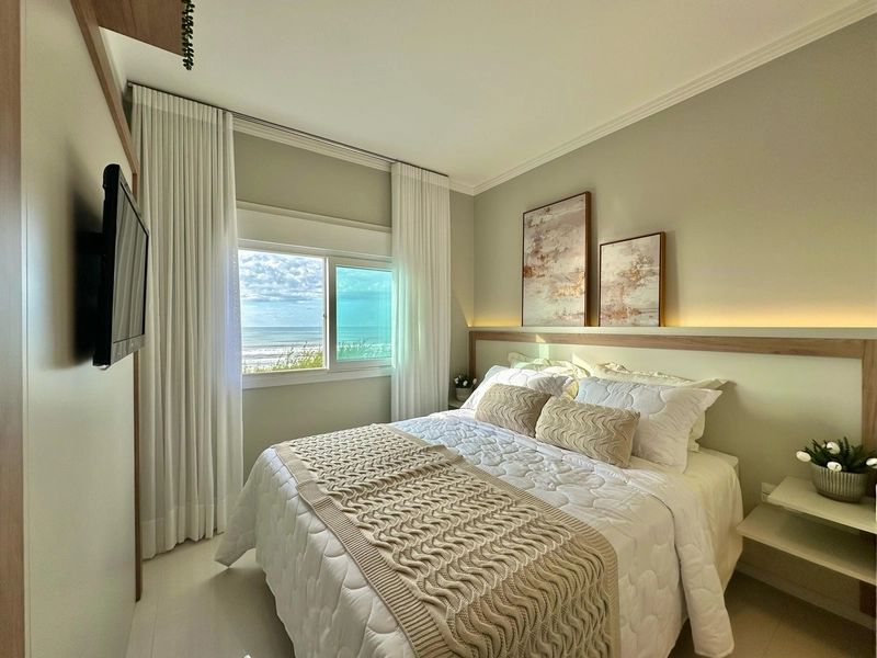 Apartamento à beira mar, 2 dormitórios, com vista eterna para o mar!: 21ª foto da galeria de imagens do imóvel