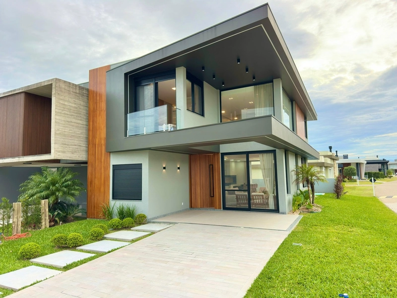 Residência nova, 4 suítes, com piscina, no Condomínio Blue!: 2ª foto da galeria de imagens do imóvel