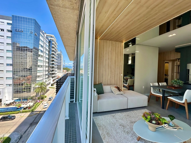 Apartamento novo, 2 dorm, com vista para o mar e lazer completo!: 5ª foto da galeria de imagens do imóvel