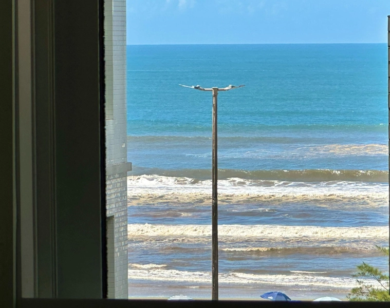 RARIDADE: Apartamento 1 dormitório, de frente para o mar, em Capão!: 3ª foto da galeria de imagens do imóvel