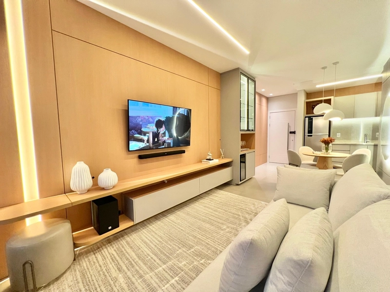 Apartamento novo, decorado, 1 dormitório com box, lazer completo!: 4ª foto da galeria de imagens do imóvel