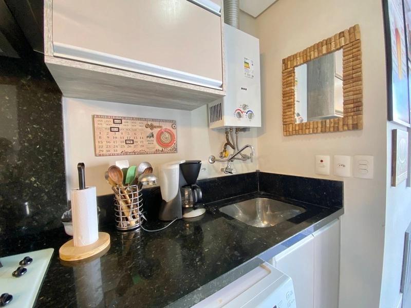 Apartamento 1 dormitório, com SACADA DE FRENTE, perto da praia!: 13ª foto da galeria de imagens do imóvel