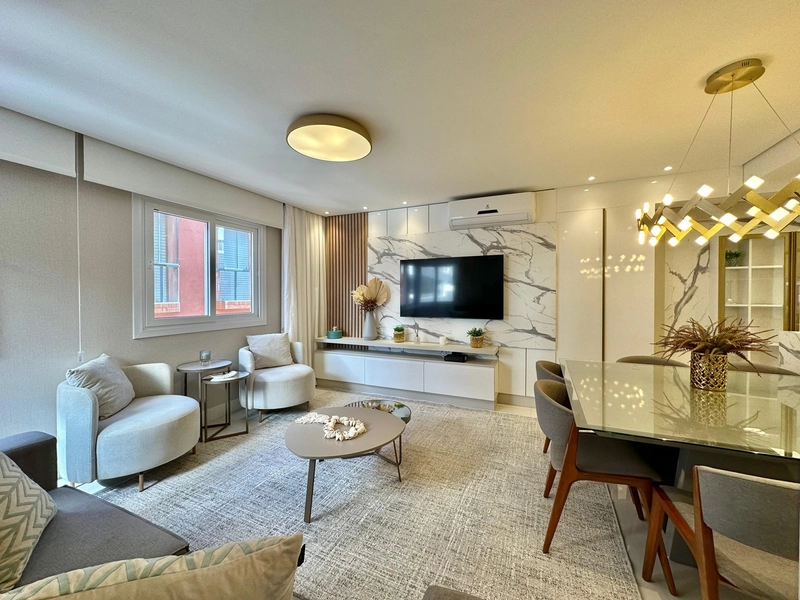 Apartamento de luxo, 2 dormitórios, em edifício à beira mar, em Capão!: 7ª foto da galeria de imagens do imóvel