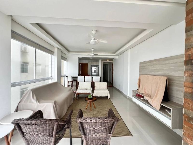 Apartamento 3 dormitórios, mobiliado, à beira mar, com lazer completo: 5ª foto da galeria de imagens do imóvel