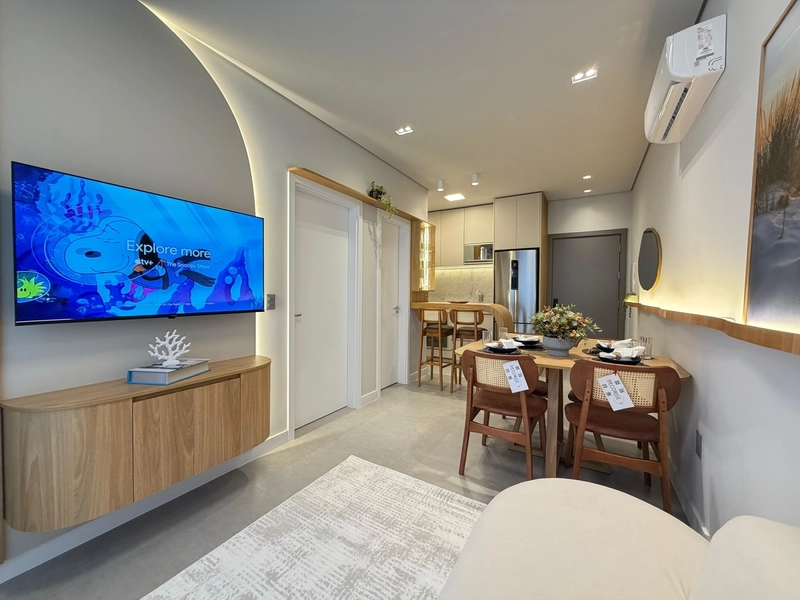 Apartamento 1 demi suíte, decorado, com lazer completo, Navegantes!: 2ª foto da galeria de imagens do imóvel