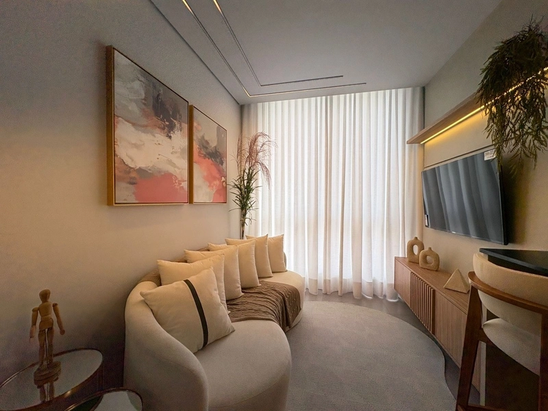 Apartamento 2 suítes, decorado, com lazer completo, no Navegantes: 5ª foto da galeria de imagens do imóvel