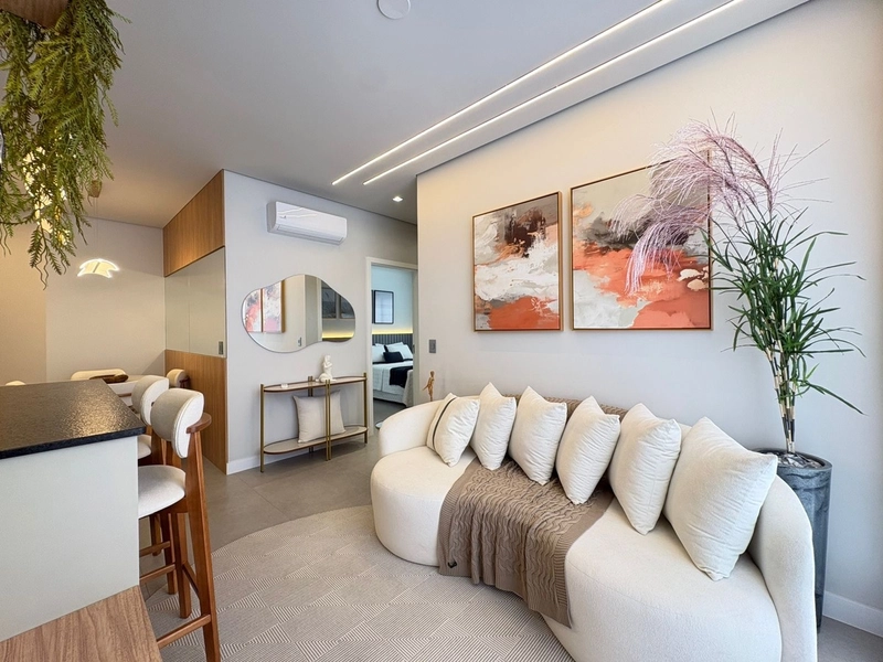 Apartamento 2 suítes, decorado, com lazer completo, no Navegantes: 1ª foto da galeria de imagens do imóvel