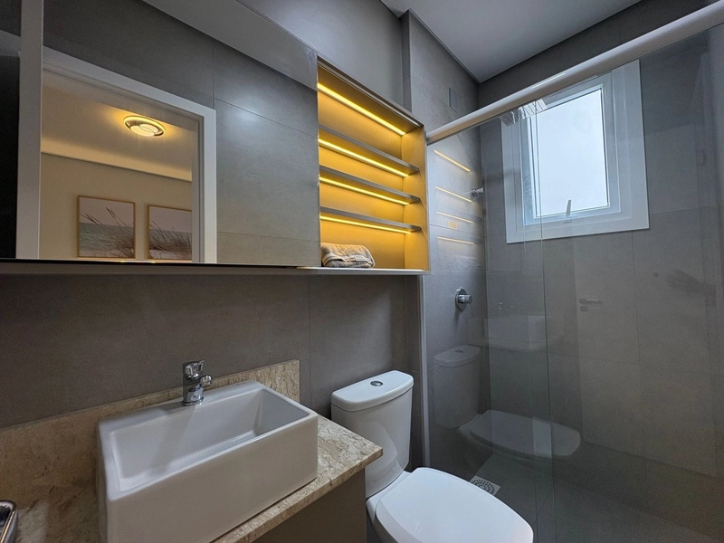 Apartamento 2 suítes, decorado, com lazer completo, no Navegantes: 13ª foto da galeria de imagens do imóvel