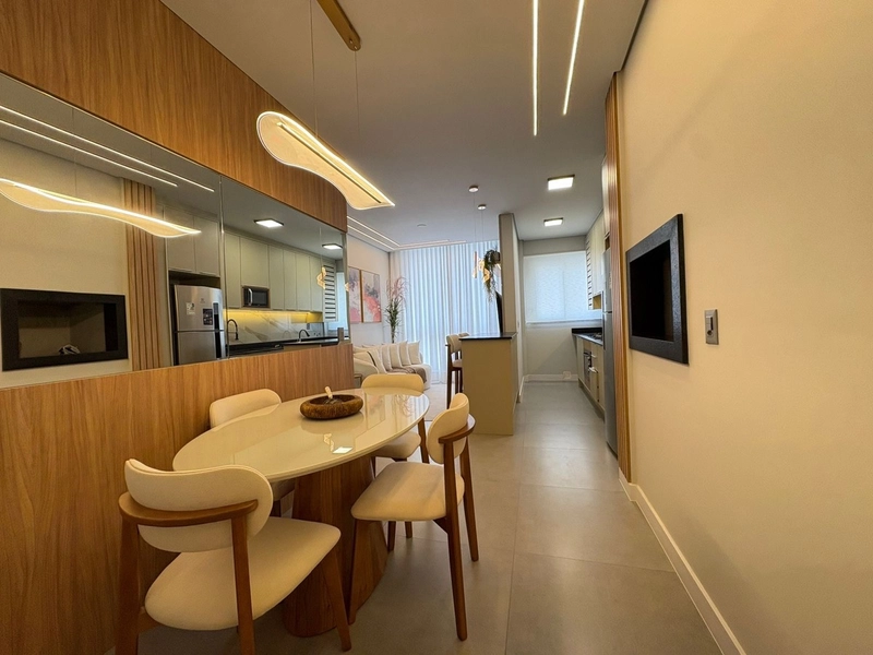 Apartamento 2 suítes, decorado, com lazer completo, no Navegantes: 6ª foto da galeria de imagens do imóvel