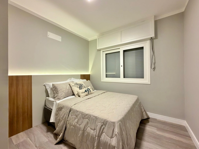 Apartamento decorado, de frente, 3 dormitórios, pertinho da praia!: 24ª foto da galeria de imagens do imóvel