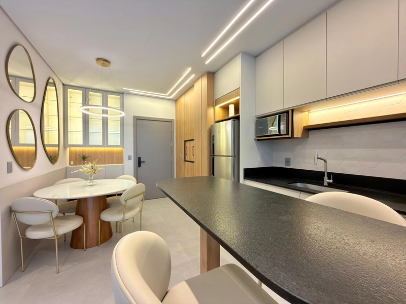 Apartamento decorado, com lazer completo no rooftop, Navegantes!: 9ª foto da galeria de imagens do imóvel