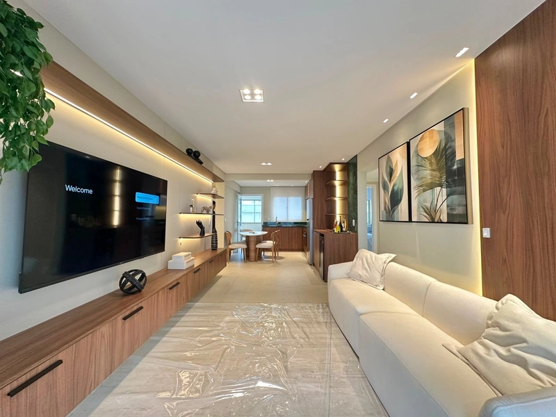 Lindo apartamento de frente, na Avenida Rudá, pertinho da praia!: 3ª foto da galeria de imagens do imóvel