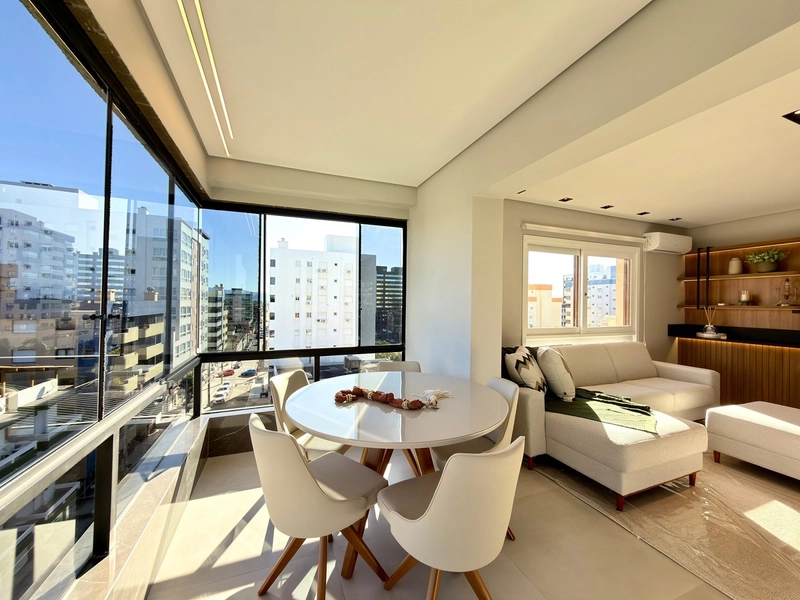 Apartamento de frente, decorado, 2 dormitórios, no Centro de Capão!: 8ª foto da galeria de imagens do imóvel