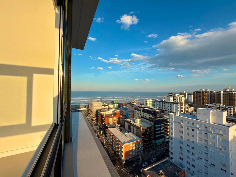 Apartamento novo, 3 dormitórios, com vista para o mar, em Capão!: 2ª foto da galeria de imagens do imóvel