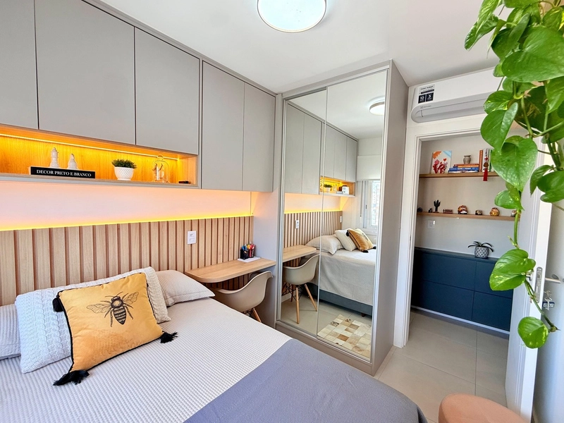 Apartamento 3 dormitórios, decorado, com lazer completo, no Centro: 21ª foto da galeria de imagens do imóvel