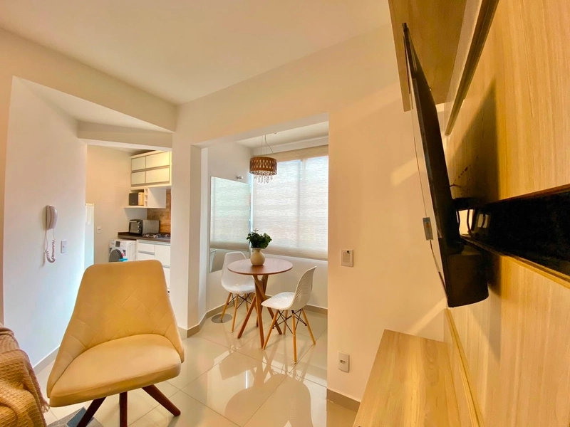 Apartamento 1 dormitório, mobiliado, próximo à praia, na Zona Nova!: 3ª foto da galeria de imagens do imóvel