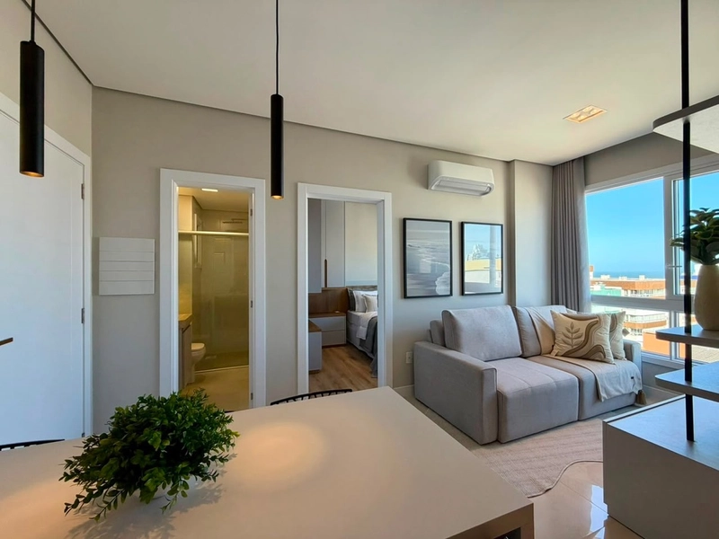 Apartamento 1 dormitório, decorado, com lazer completo no rooftop!: 2ª foto da galeria de imagens do imóvel