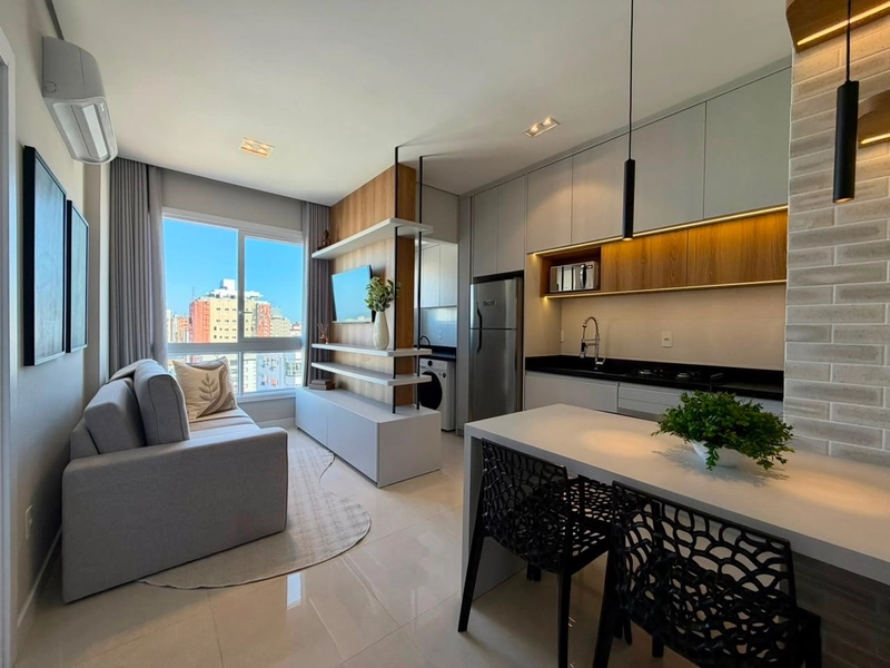 Apartamento 1 dormitório, decorado, com lazer completo no rooftop!: 1ª foto da galeria de imagens do imóvel