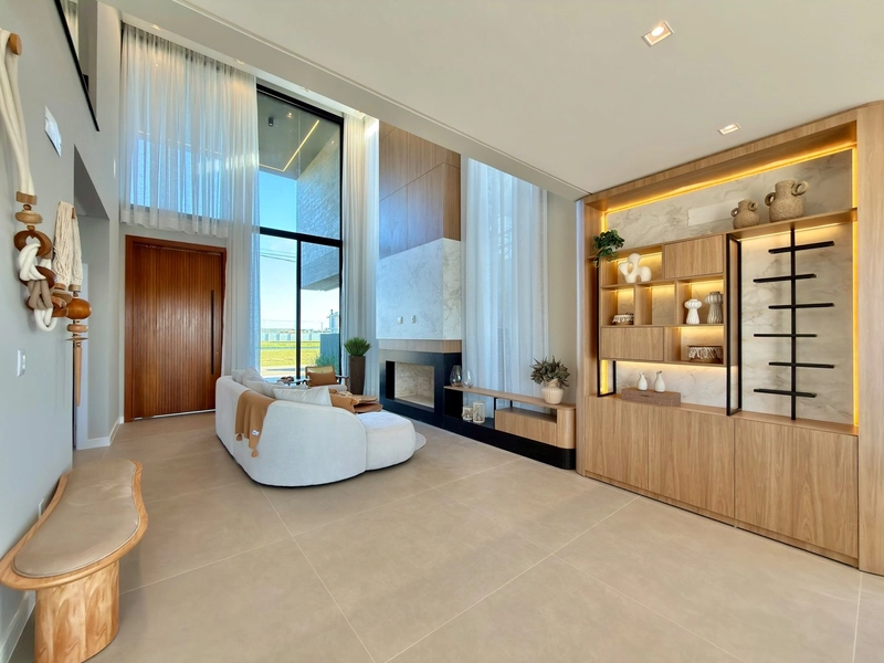 Residência nova, beira lago, com piscina, no Condomínio ZEN!: 7ª foto da galeria de imagens do imóvel