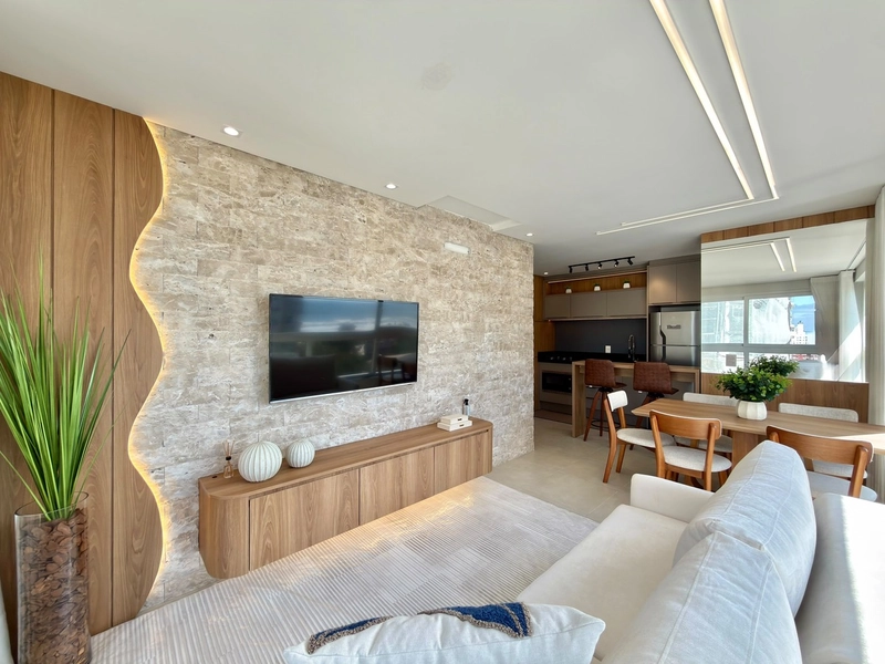 Apartamento 3 dormitórios, com vista para o mar e lazer completo!: 3ª foto da galeria de imagens do imóvel