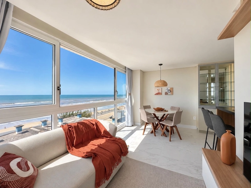 Apartamento 2 dormitórios,  novo, decorado, perto da praia, em Capão!: 1ª foto da galeria de imagens do imóvel