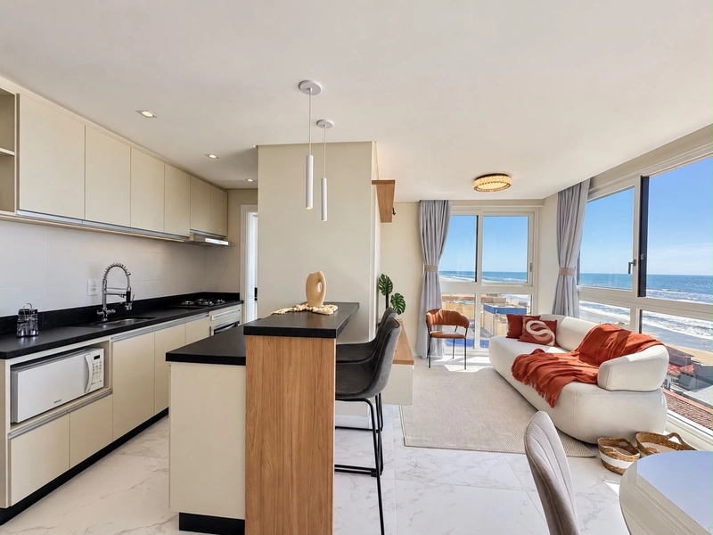 Apartamento 2 dormitórios,  novo, decorado, perto da praia, em Capão!: 6ª foto da galeria de imagens do imóvel