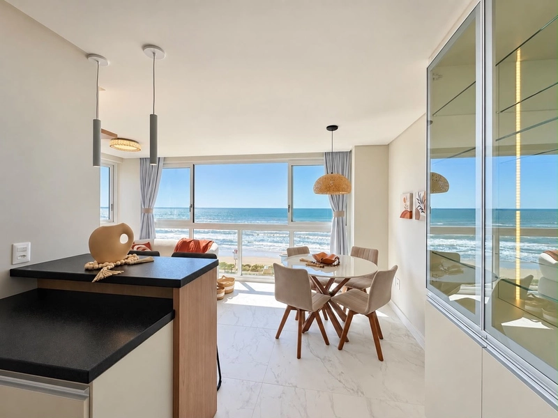Apartamento 2 dormitórios,  novo, decorado, perto da praia, em Capão!: 8ª foto da galeria de imagens do imóvel